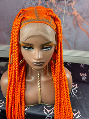 Full lace jumbo knotless box braids